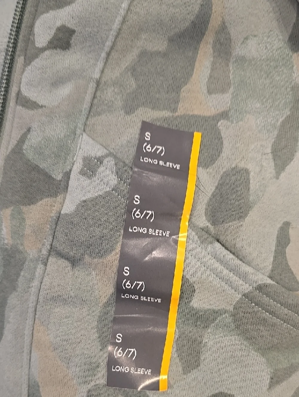 New Camo Zip Hoodie - Green Camo